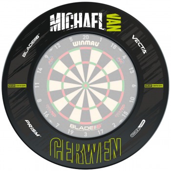 MvG Retro Edition Dartboard Surround Winmau Black