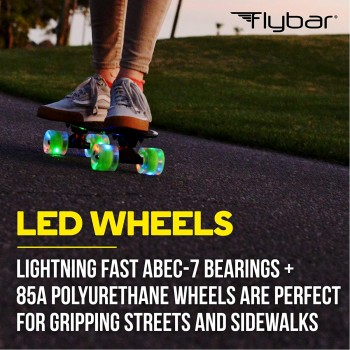 Πατίνι Cruiser 22-inch Flybar black με LED