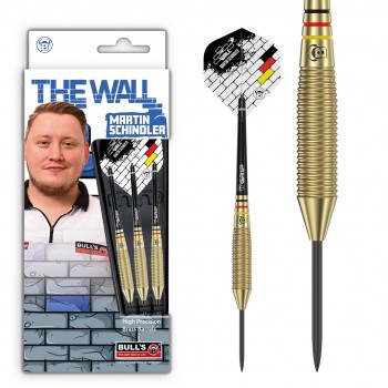 BULL'S Martin Schindler Natural Brass Steel Dart 23 Gr.