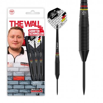 BULL'S Martin Schindler Black Brass Steeldart 23 Gr.