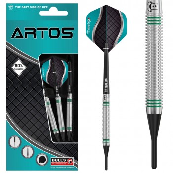 BULL'S Artos AR1 Softdart, Mint 80% Tungsten 20 Gr.