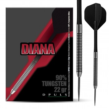 Diana 90% Tungsten 22gr Steel Tip