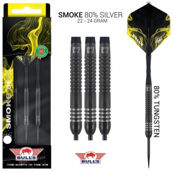 Smoke 80% Silver 22 gram Steeltip