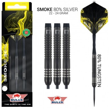 Smoke 80% Silver 24 gram Steeltip