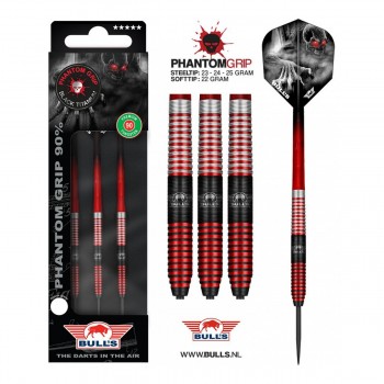 Phantom Grip 90% Red 24 gram Steeltip