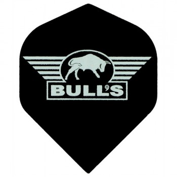 POWERFLITE L Black Silver Bulls logo