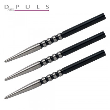 Dpuls Black Silver Grip Points 38mm