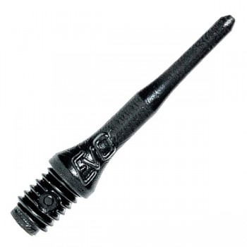 EVO Std. - Black Soft tip points 22mm 50 pcs.