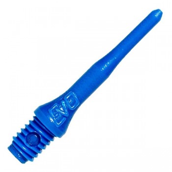 EVO Std. - Blue Soft tip points 22mm 50 pcs.