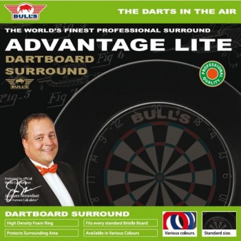 Advantage Lite SURROUND Dartboard - Red 