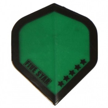 FIVE-STAR Flight Green Black Border