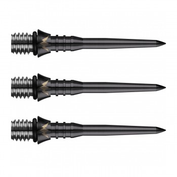 Titan Pro Titanium Conversion Points Grooved Black 26 mm