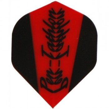 Pentathlon Flight Std. - Red & Black Scroll