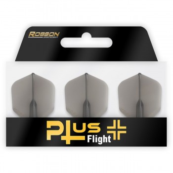 Plus Flight Crystal Clear Std.6 Black