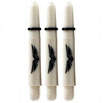 Eagle Claw Shaft Bone White Short + rg.