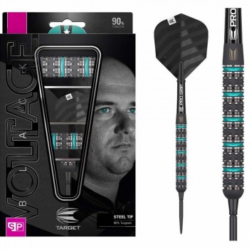 Rob Cross Black 90% Swiss 23g Steeltip