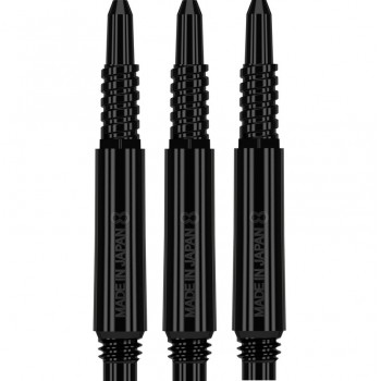 8 Flight Shaft  Black Short 19 mm