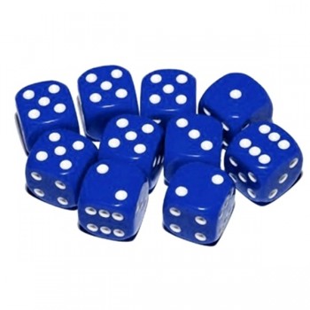 Dices 10mm Blue
