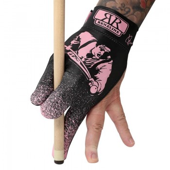 Glove Renzline Billiard Player Pink Sx (for the Left Hand) (1)