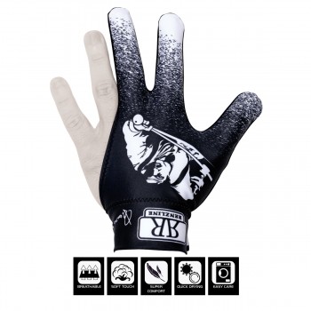 Glove Renzline Billiard Player White Sx