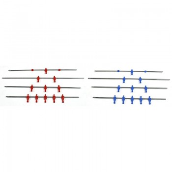Passing Rods Set 16mm Blue/Red Assist Foot TC