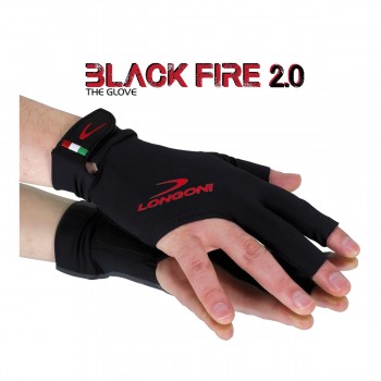 Glove Longoni Black Fire 2.0 Dx Size XL (Right Hand)