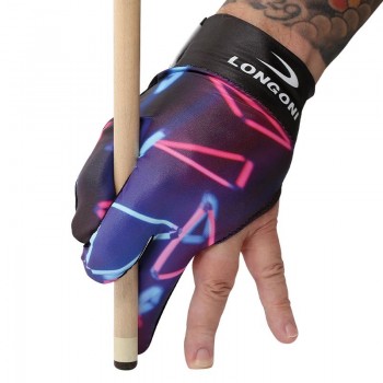 Glove Longoni Fancy Neon Collection 3 SX (for the Left Hand) (1)