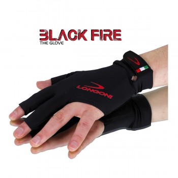 Glove Longoni Black Fire Sx Size L