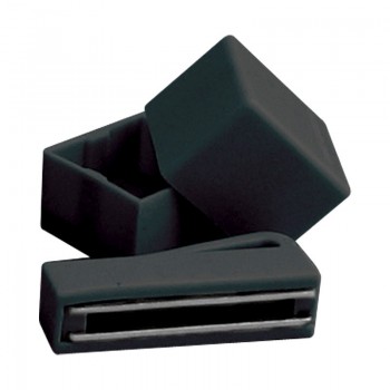 Chalk Holder Magnetic Black