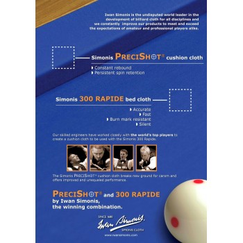 Simonis 300 Rapido + PreciShot Set Blue Prestige