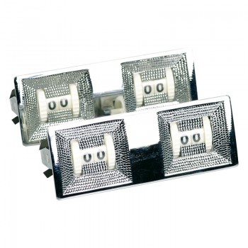 Scoremarkers Medium For Rails, Silver Color 15X5X4 cm 2 Pcs