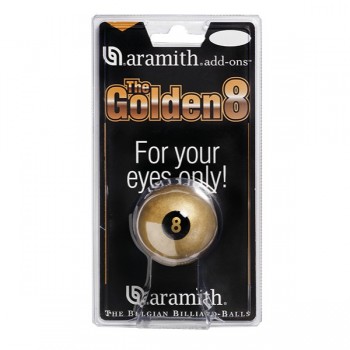 Golden Ν8 Ball 57,2mm