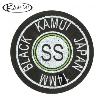 Cue Tip Kamui Black Super Soft ø 14 - Laminated - Original