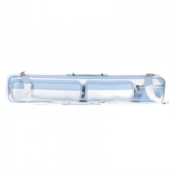 Cue Bag Longoni Giotto - Dolcevita 4B-8S White/Light Blue - VIDEO (1)