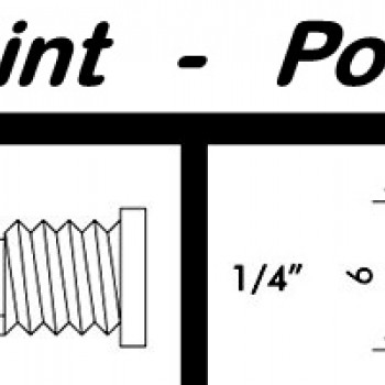 Dart Ht Black 16G (Μύτες με Σπείρωμα 1/4)