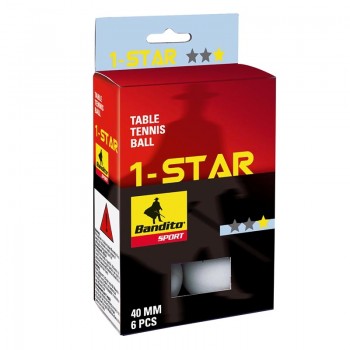 Balls Ping Pong 1-Star ( Box Of 6 Pcs)