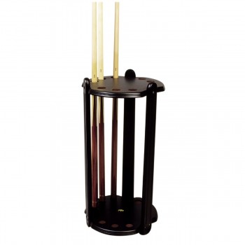 Cue Stand Round For 9 Cues Black (1)