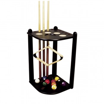 Cue Stand Corner For 10 Cues Black (1)