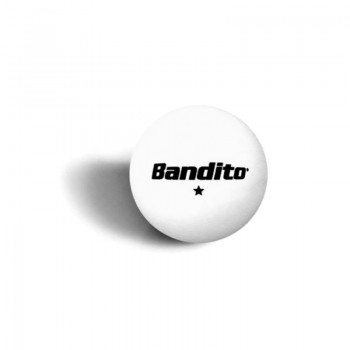 Bandito Μπάλες Ping Pong 1-Star Συσκευασία 6 τεμ - 40mm