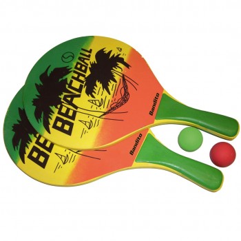 Beachball Rackets Set (2 Pcs) Balls Included