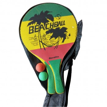 Beachball Rackets Set (2 Pcs) Balls Included