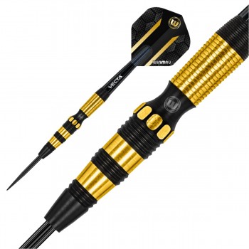 Simon Whitlock Onyx & 24c Gold Plating Steel tip 23g