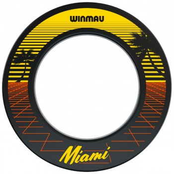 Miami Edition Dartboard Surround Winmau Black