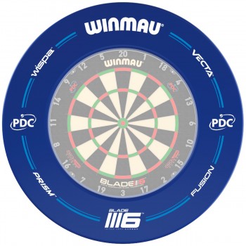 PDC Blade 6 Dartboard Surround Winmau Blue
