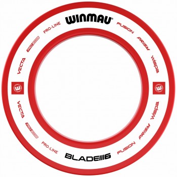 Pro-Line 2.0 Red Dartboard Surround Winmau Blade 6