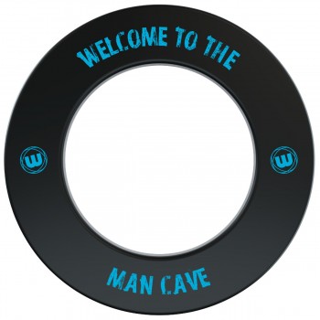 Man Cave Dartboard Surround Winmau Black