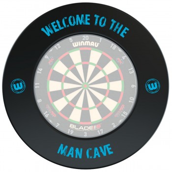 Man Cave Surround Στόχου Winmau Μαύρο