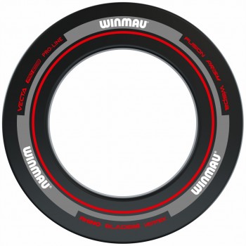 Advance Black Red Dartboard Surround Winmau