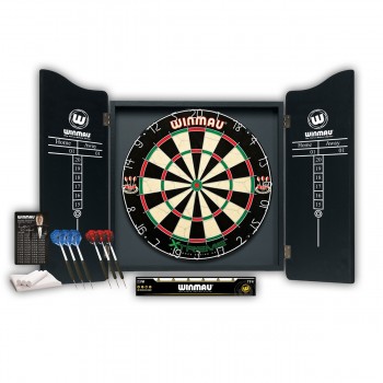 Winmau Dartboard Set XTREME + Cabinet