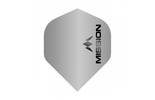 Mission Logo Matt Grey Std. 100 micron